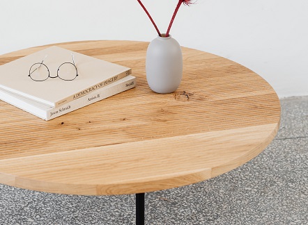 ラムさん】【屋外塗装】58X45 面倒臭い テーブル ウォールナット  